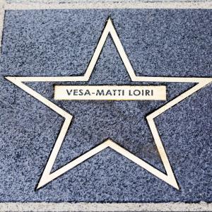 Vesa-Matti Loir&#039;s star on the Tähtikatu