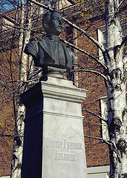 Gustaf Fredrik Ahlgrenin rintakuva