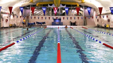 Hervannan uimahallin allastilat