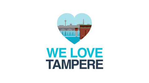 City of Tampere logo for WWF&#039;s We Love Cities campaign