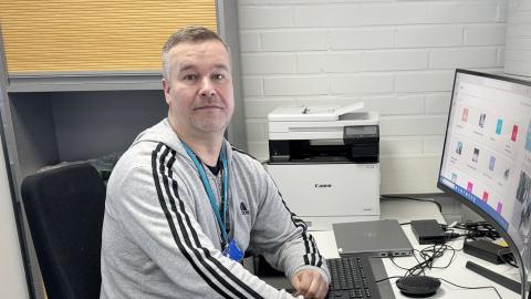 Tredun ICT-palvelupäällikkö Teemu Nieminen