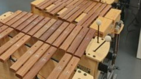 Ksylofoneja rivissä