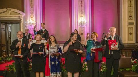 Tampereen päivänä palkitut 2025 Raatihuoneella