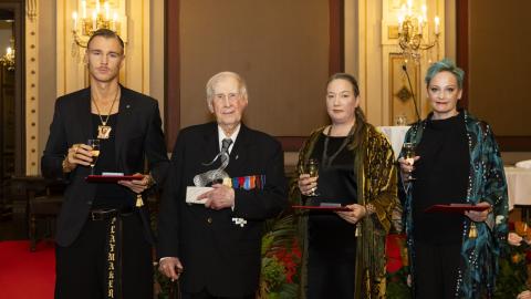 The 2026 awarded in Raatihuone.