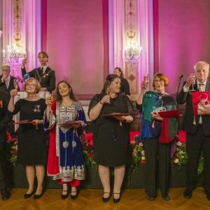 Tampereen päivänä palkitut 2025 Raatihuoneella