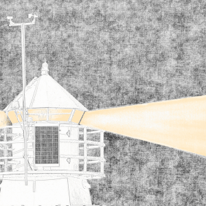 An illustration of a magnificent lighthouse.