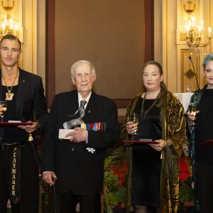 The 2026 awarded in Raatihuone.