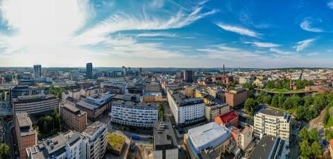 Ilmakuva Tampereen Kyttälästä