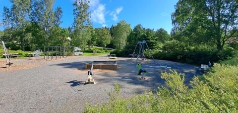 Ruotulanpuiston leikkipaikka.