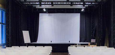 Kuva tyhjästä Wivi Lönn-salista