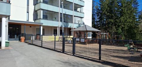 Kissankulman päiväkoti.