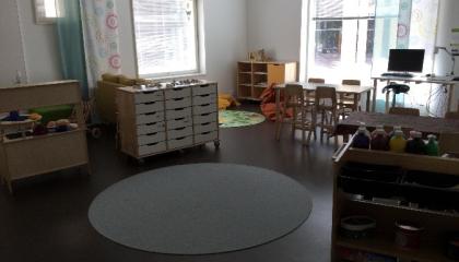 The group room of the Menninkäinen group.