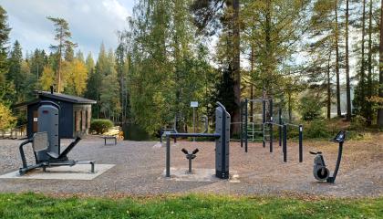 Suolijärvi outdoor gym.