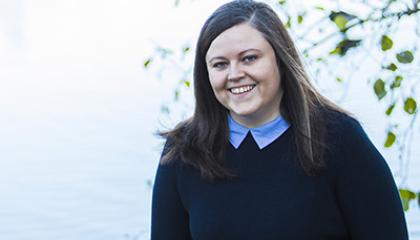 Kuva Tampere Alumni Ambassador Lauren Stevensistä