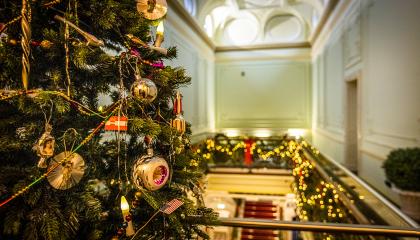 Joulukuusi Museo Milavidassa.