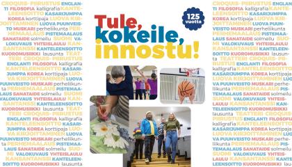 Tapahtuman kuvituskuva, joka koripallo, maalaus, henkilöitä auditoriossa ja liikumassa.