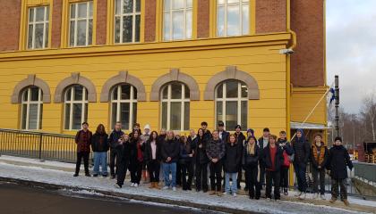 Pyynikin lukion opiskelijoita