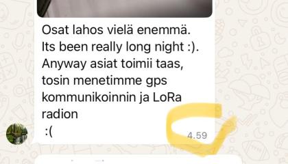 Kuvassa osa Clasun opiskelijoiden tölkkisatelliitista