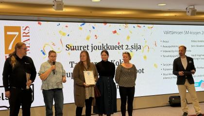 Välittämisen SM-kisojen Koko kaupungin siisteystalkoiden kisajoukkue