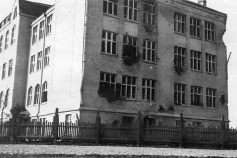 Tammelan koulu vuoden 1918 aikaan.