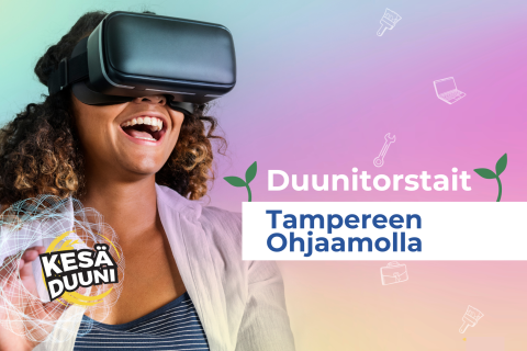 Kesäduuni, VR-lasit ja tyttö